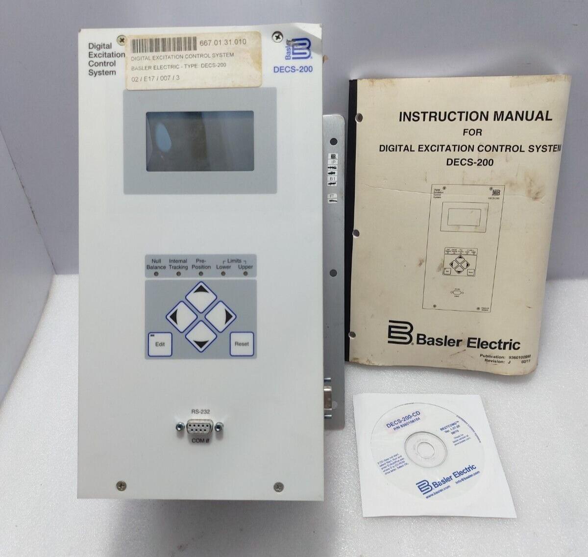 Basler Electric DECS 200 Digital Excitation Control System Basler