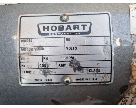 Hobart 00-101419-00021 Motor & Impeller Model C-44