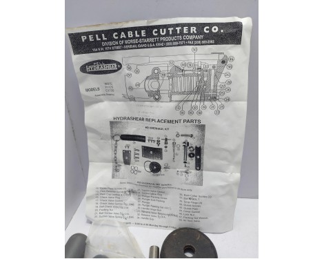Pell Cable Cutter # 62 Hydrashear Replacement Parts Overhaul Kit