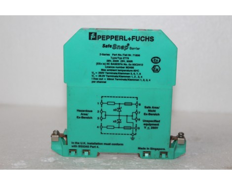 PEPPERL+FUCHS Z779 SafeSnap Barrier Z-Series