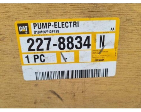 Caterpillar 227-8834 Pump Electric ITH Engineering 1130110839 /4C-6987 / 191-532