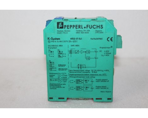 PEPPERL+FUCHS K-System KFD2-ST-Ex1 Part No. 34786S