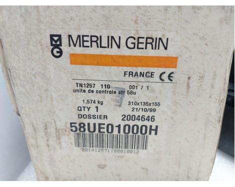 Merlin Gerin STR 58 U Circuit Breaker Trip Unit 58UE01000H