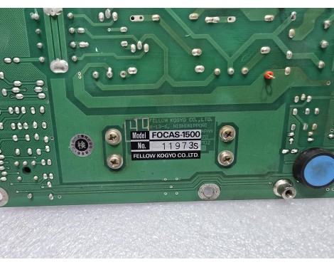 Fellow Kogyo FOCAS-1500-C-19-M02 Alarm Display Pcb Card