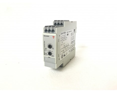 Carlo Gavazzi DAA01DM24 Delay On Operate Timer 24-240 VAC/DC, 50-60Hz IP-20