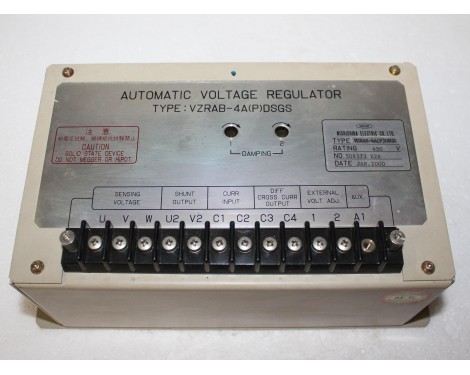 NISHISHIBA ELECTRIC Automatic Voltage Regulator VZRAB-4A(P)DSGS