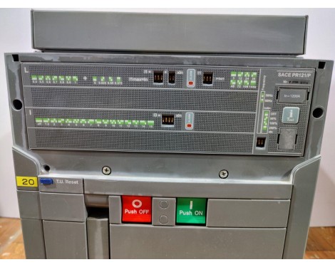 ABB SACE E2N-A 12 EMAX Circuit Breaker 1200A SACE PR121/P