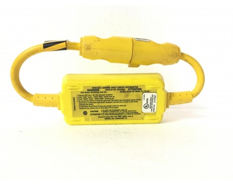 Hubbell Portable Circuit Guard GFP4C15A Ground Fault Circuit Interrupter E41978