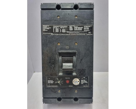 Westinghouse MC3800FM Circuit Breaker MC Frame 3 Pole 800 A Max 600VAC Magnetic