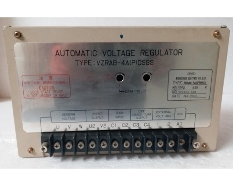 NISHISHIBA ELECTRIC Automatic Voltage Regulator VZRAB-4A(P)DSGS