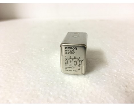 Omron Relay MY4ZH 24VDC - Lot Of 10 Pcs