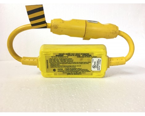 Hubbell Portable Circuit Guard GFP4C15A Ground Fault Circuit Interrupter E41978