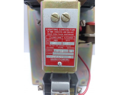 Square D 112936-11 Lighting Contactor MO 12 Series B