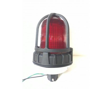 Federal Signal Lights 191XL-120-240R Hazardous Location Warning Light, LED, Red