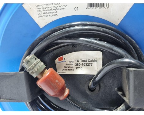 Hedi G0Y000 Cable Reel Kongsberg TD Test Cable 380-103277