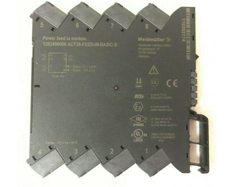 Weidmuller ACT20-FEED-IN-BASIC-S Supply Module Screw Connection SKU-1282490000