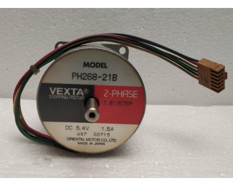 Oriental Motor Vexta PH268-21B Stepping Motor, 2-Phase, 1.8 Deg/Step, 5.4VDC