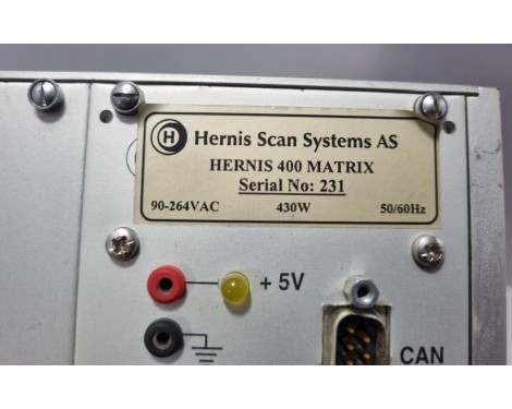 Hernis Scan Systems HERNIS 400 MATRIX Rack Unit 90-264VAC 430W 50/60Hz