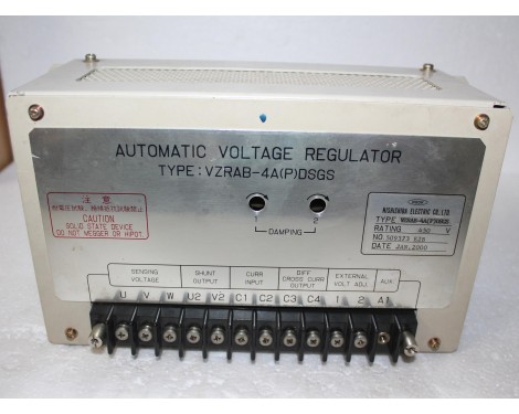 NISHISHIBA ELECTRIC Automatic Voltage Regulator VZRAB-4A(P)DSGS