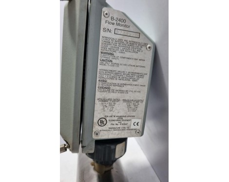 Blancett B-2400 Flow Monitor with 111-130 Flow Meter