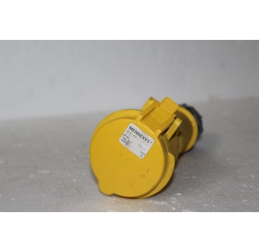 Mennekes 32A-4h/110-130V~ Type: 521 Yellow