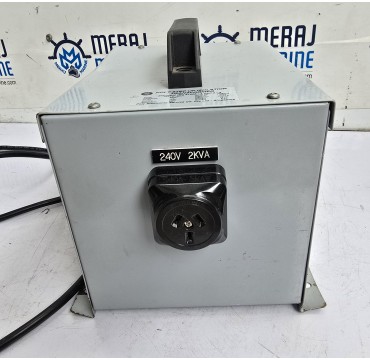 Poly Electronic PES-F-85171 Isolation Transformer 2Kva 110/240V 18.2/8.3A 60Hz